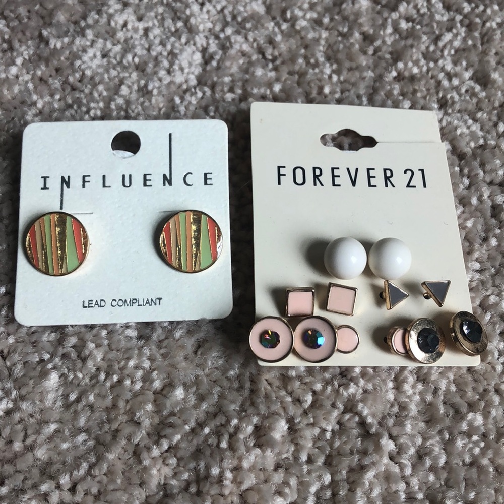 Stud earrings